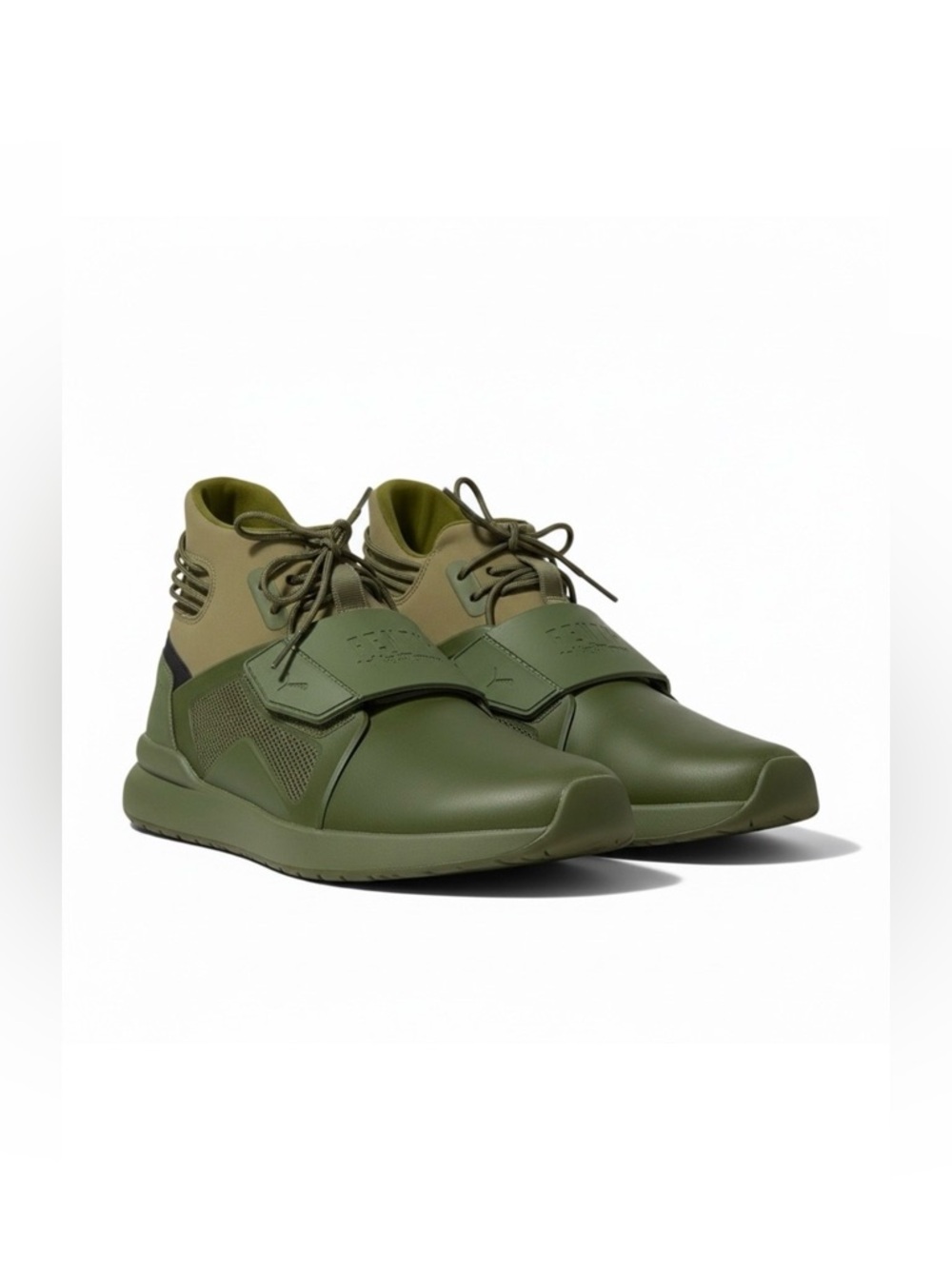 Puma Fenty‎ Trainer Hi by Rihanna Cypress Green / Olive Women's Sneaker Size 7